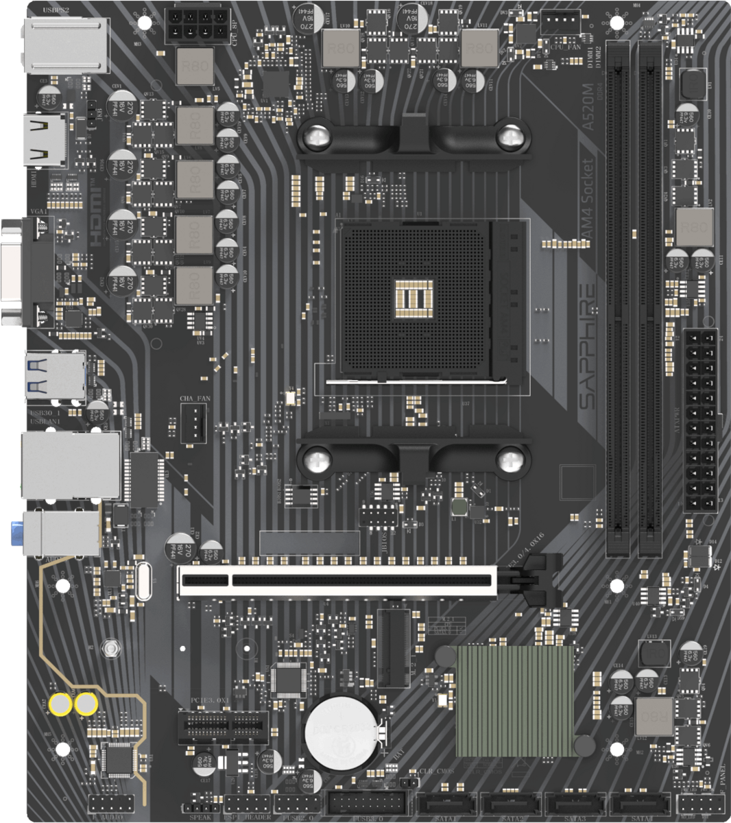 Sapphire A520M-E